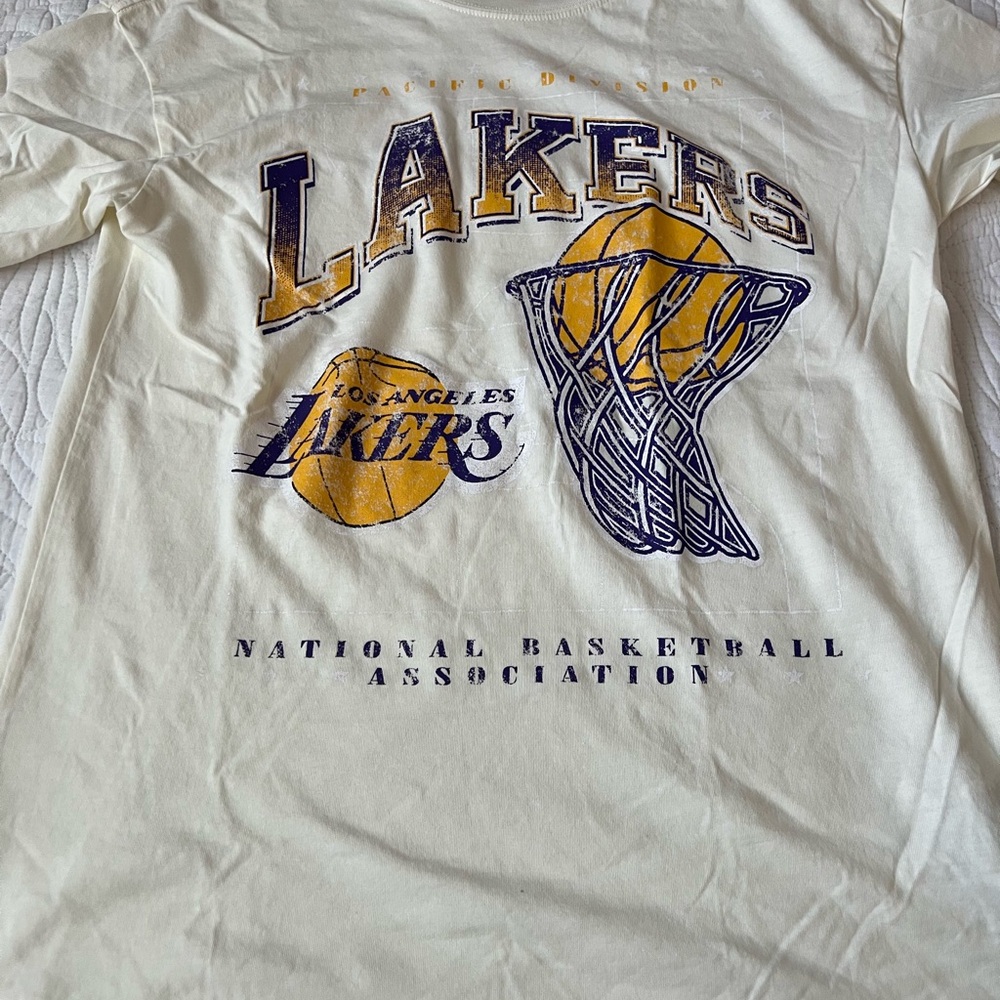 Los Angeles Lakers Cream T-Shirt